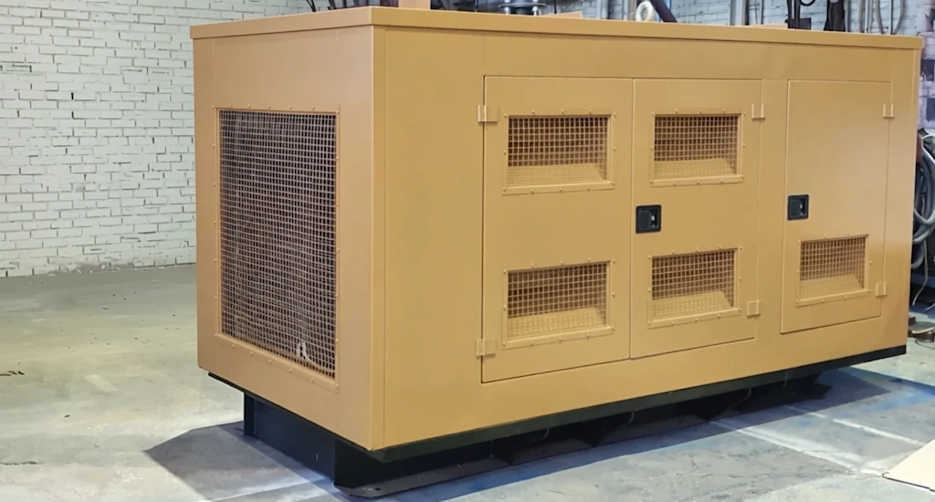 Дизель-генератор ЭТРО в кожухе двигатель Yuchai 280 квт