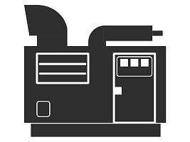 ДЭС (ДГУ) АРГУС АД150-Т400 изготовлены с двигателем 6RT80-176DE в Абакане от российского производителя АО «Электроагрегат», в кожухе  Дизель-генераторы АРГУС АД150-Т400 с двигателем 6RT80-176DE в кожухе (под капотом) в Абакане от российского производителя