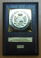 Фото: Памятный знак «Новосибирская марка 2017» вручен лауреату конкурса продукции, услуг и технологий "Новосибирская марка" в номинации "Продукция производственно-технического назначения" (Многоагрегатные энергетические установки (энергокомплексы) на базе дизельных генераторов)
